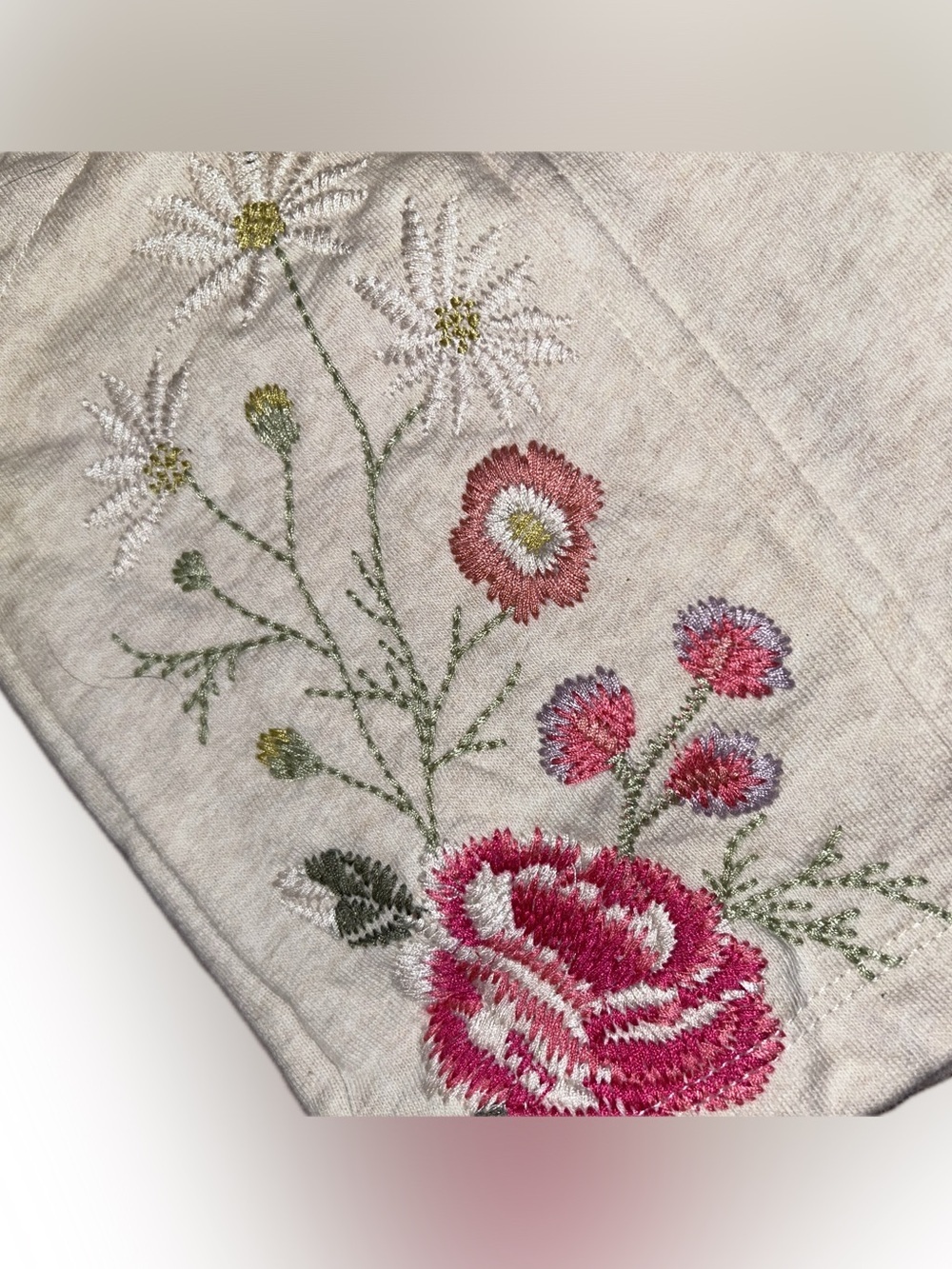 JW LosAngeles Johnny Was Catalina French Terry Cotton Embroidered Boho Shorts XS - Picture 12 of 15